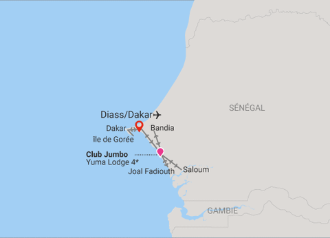 Circuit Racines et Plages du Sénégal, logement au Jumbo Yuma Lodge *** - 20
