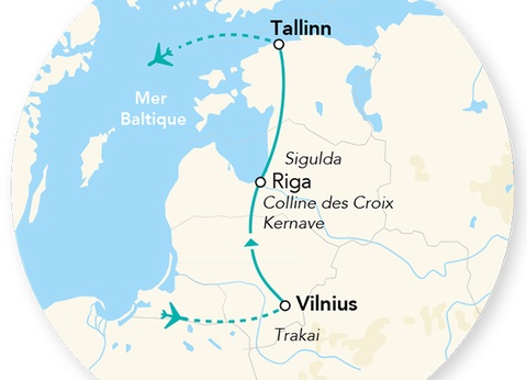 Circuit Splendeurs des Pays Baltes 7J/6N - 2025 - 3