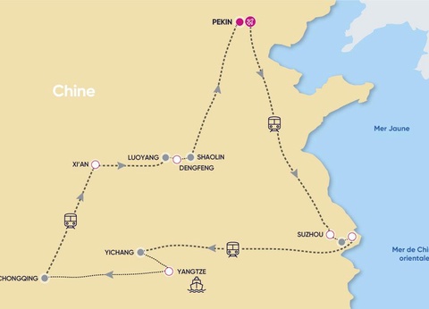 Circuit les connaisseurs : Chine Impériale et croisière sur le Yangtsé 5* - 2