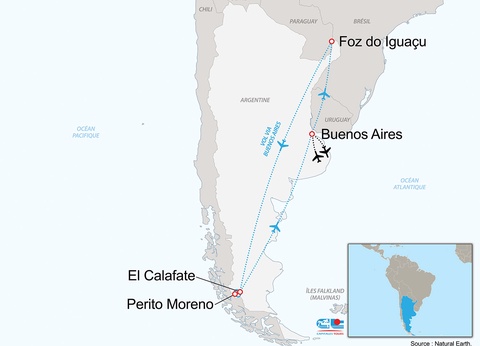 Tango, Iguazu et glacier - 16