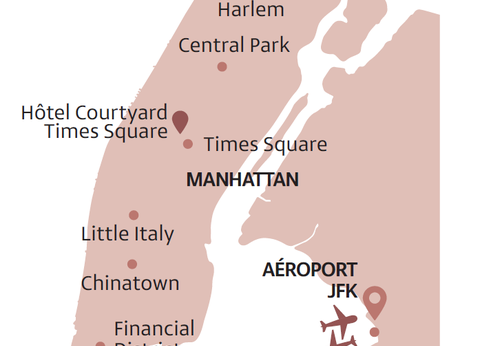2026 - Balade New Yorkaise 5 nuits - Vols flexis 12 personnes maximum - 6