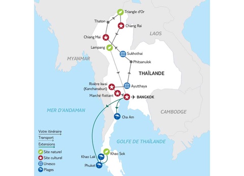 Circuit Découverte du Siam + Extension à Cha Am-Hua Hin Hôtel Veranda resort 4* - 16
