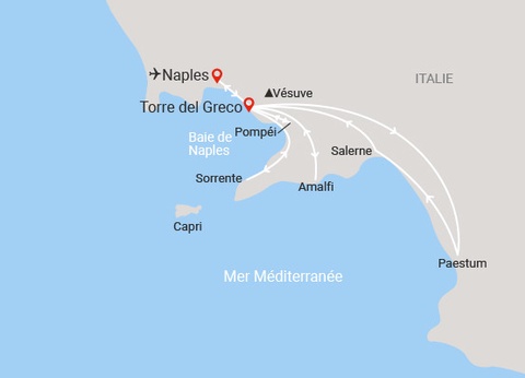 Circuit Mythique Côte Amalfitaine et extension Framissima Acqua Di Venere 4* - 18