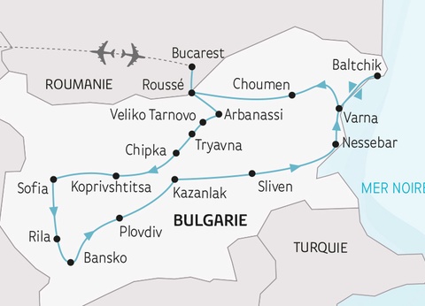 Circuit La Bulgarie, Balkan et mer Noire - 9