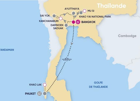 Trésors authentiques du Siam 4* & séjour Ôclub Experience Khaolak Emerald Resort & Spa 4* Thaïlande - 2