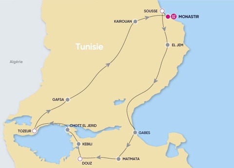 Circuit Mer et Désert 4* - 2