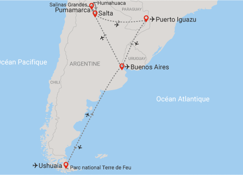 Circuit L'Argentine des grands espaces + pré-tour Ushuaia (maximum 16 participants) - 2