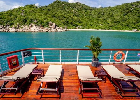 La Cantate du Mékong, pont principal hublot - Cambodge, Vietnam - 16