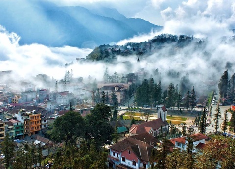 Circuit Vietnam Multicolore - 12