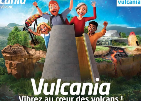 À La conquête des volcans en Auvergne avec entrées à Vulcania (27 minutes en voiture) - 3* - 12