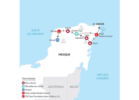 Combiné découverte et détente Merveilles du Mexique - 22