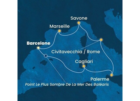 Croisière Méditerranée à bord du Costa Smeralda - 7