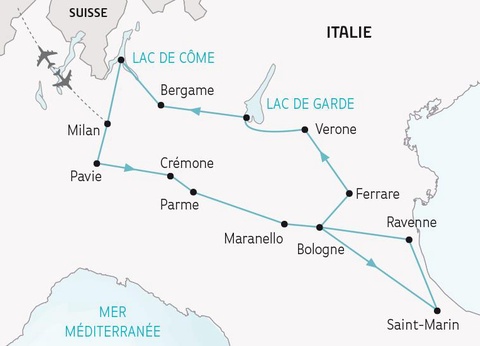 Circuit Les villes d'art du Nord de l'Italie - 2