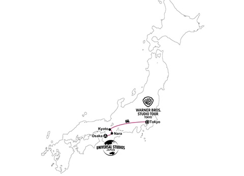 Aventure Japon : Circuit Individuel avec Universal & Warner Studios - 2