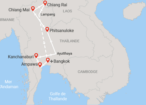 Combiné circuit et hôtel Beautés de Thaïlande + extension Framissima Kalima Resort Khao Lak - 20