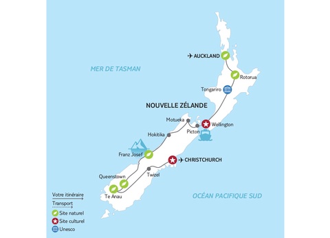 Road trip Nouvelle Zélande, pays du 