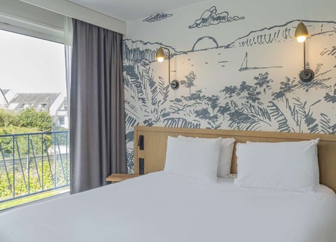 Fruits de mer et chambre vue mer à Crozon - 3* - 3