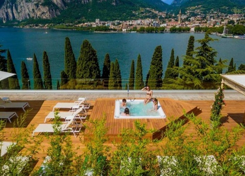 Séjour à l'Hôtel 4* à Malgrate avec Chambre Double et Vue sur le Lac de Côme - 4* - 4