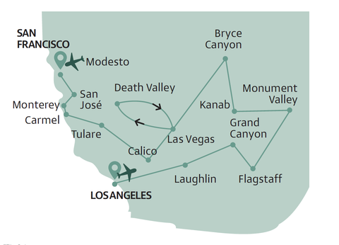 Circuit Sentiers de l'Ouest - De Los Angeles à San Francisco - 6