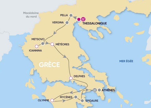 Macédoine & Péloponnèse Grèce 12 jours - 11 nuits - 2