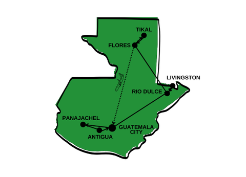 Circuit Guatemala, Sur la Piste du Quetzal - 2