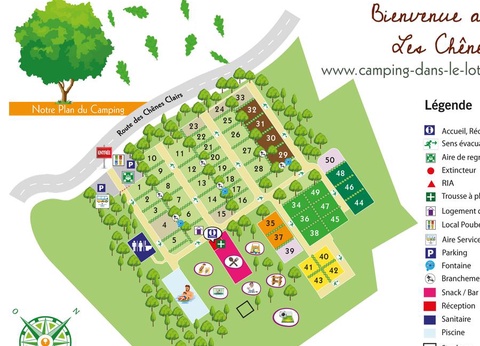 Camping Les Chênes Clairs, 3* - 20