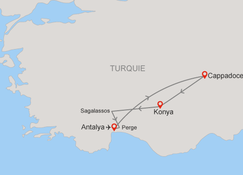 Combiné circuit et hôtel Turquie Splendide 4* + Extension au Framissima Ma Biche Kemer **** - 16