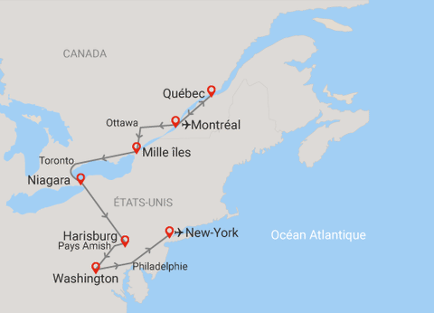 Circuit Couleurs du Canada et de l'Est américain + extension 2 nuits à New York - 36