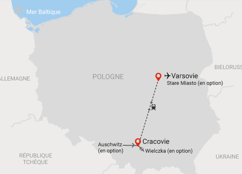 Circuit Voyage en liberté, escapade en train de Varsovie à Cracovie 4* - 14