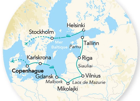 Circuit Splendeurs de la Baltique 13J/12N - 2025 - 3