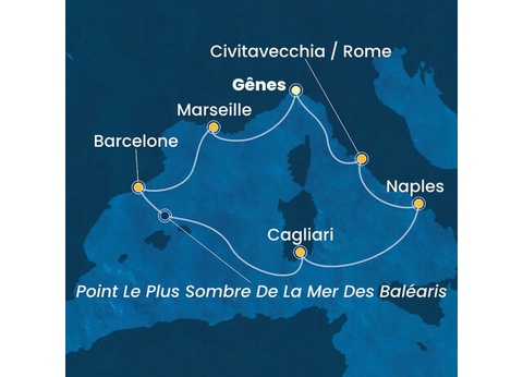 Croisière Méditerranée à bord du Costa Toscana - 7