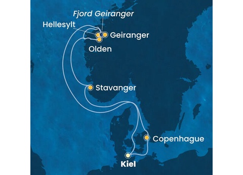 Croisière Europe du Nord à bord du Costa Diadema - 7