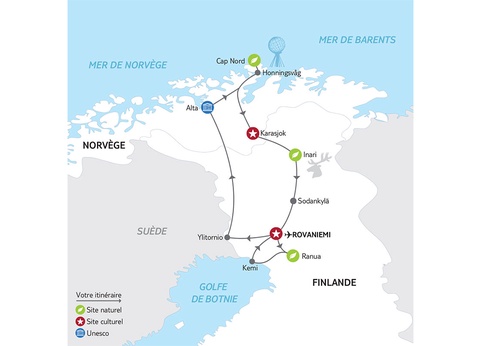 Circuit Laponie, aurores et cap Nord - 18