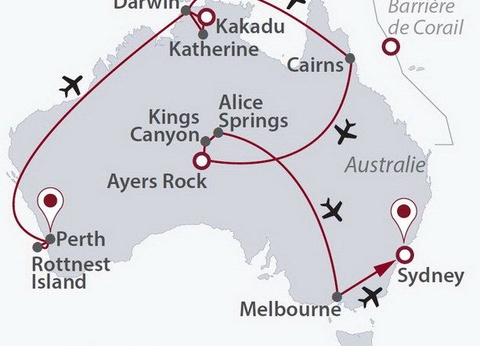 CIRCUIT LA GRANDE TRAVERSEE DE L'AUSTRALIE - 15