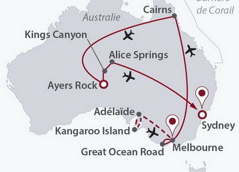 CIRCUIT ODYSSEE AUSTRALIENNE PROLOGUE KANGAROO ISLAND - 15