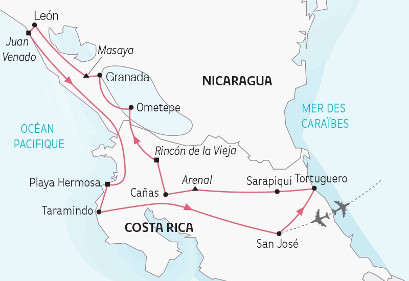Le Costa Rica et le Nicaragua - 1