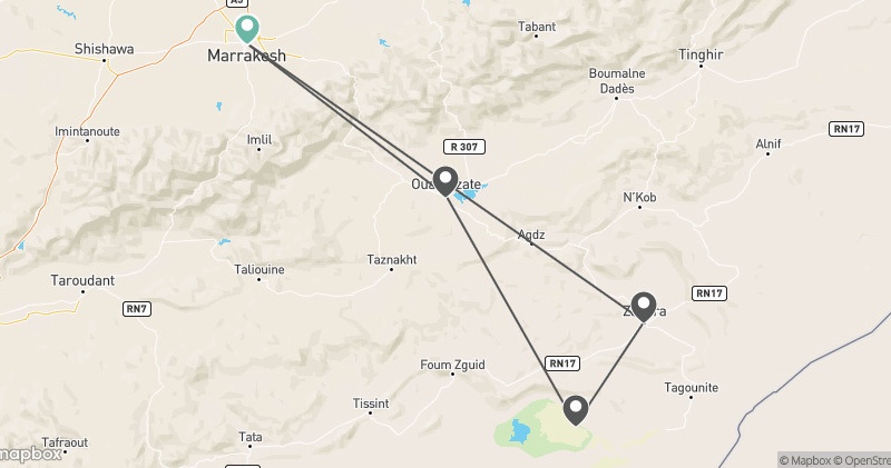 Circuit L'appel du désert : expédition en 4x4 d'Erg Chegaga à Ouarzazate - 1