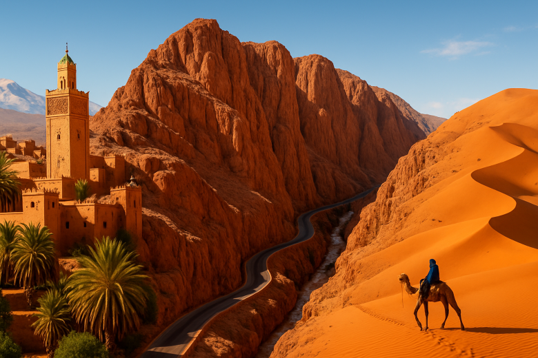 Marrakech, Gorges de Dadès et Désert de Merzouga - 1