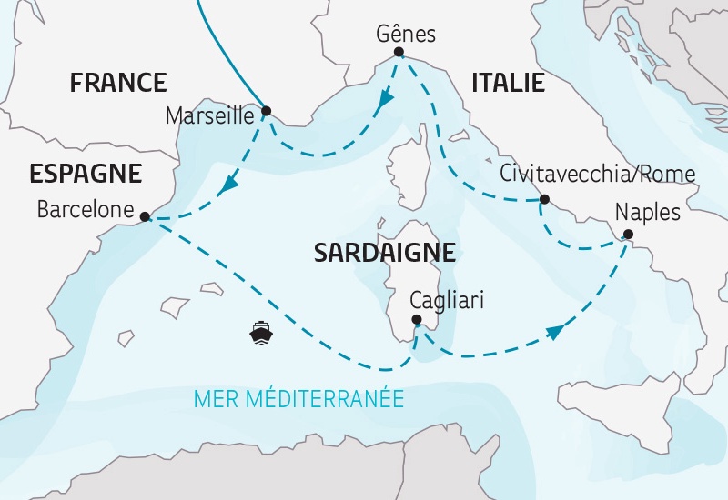 La croisière des Bretons - Splendeurs de la Méditerranée - 1