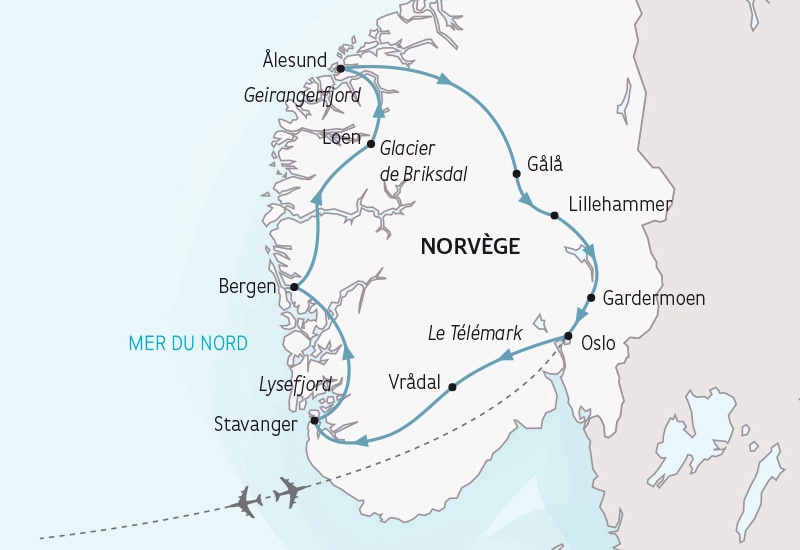 Circuit Le Grand Tour des Fjords de Norvège - 1