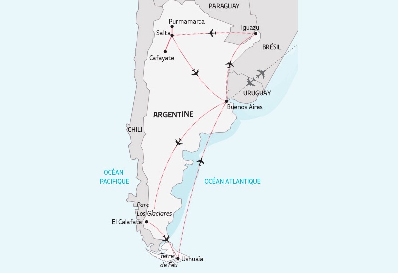 L'Argentine, de l'Altiplano à la Patagonie - 1