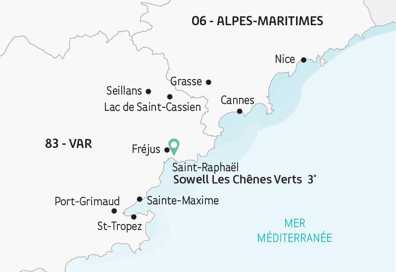 circuit complet en autocar grand tourisme : La Côte d'Azur - 1