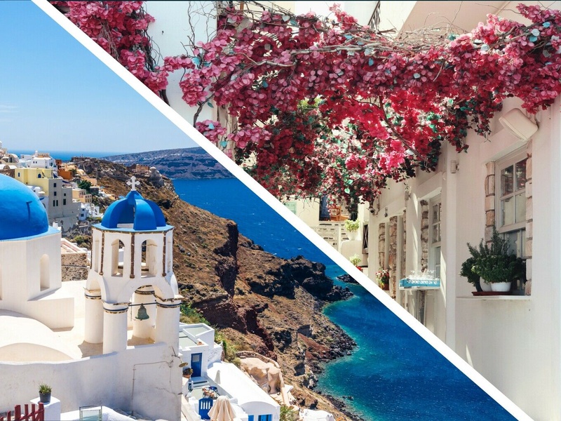 Combine Cyclades quatre îles : Santorin, Naxos, Syros & Mykonos 3* et 4* - 1