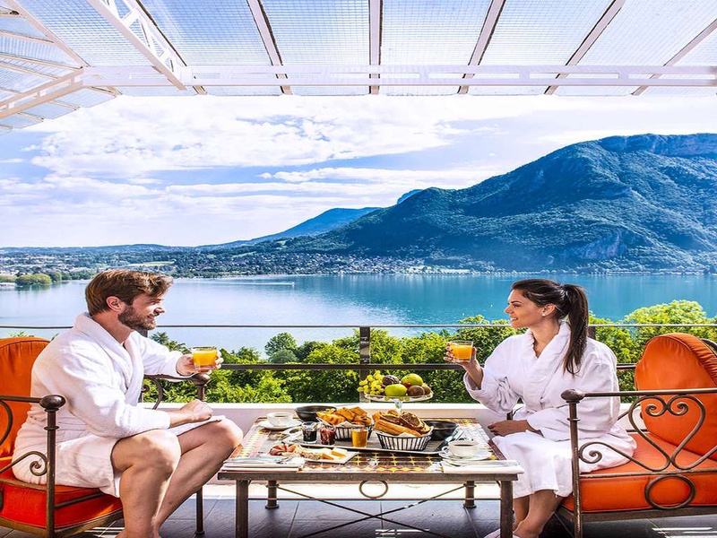 Een ontspannende vakantie met uitzicht op het meer van Annecy - 4* - 1