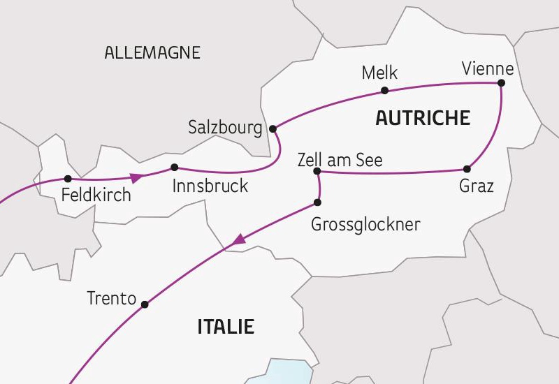 L'Autriche et Vienne l'Impériale (au départ du Sud de la France) - 1