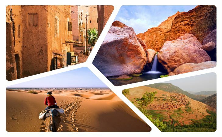 Marrakech, Route des Mille kasbahs et désert de Merzouga - 1