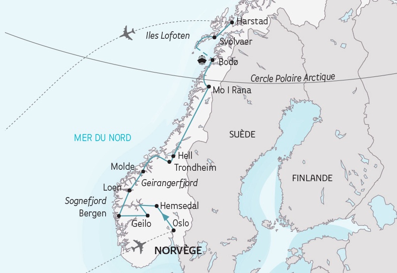 Circuit Majestueux Fjords et îles Lofoten - 1