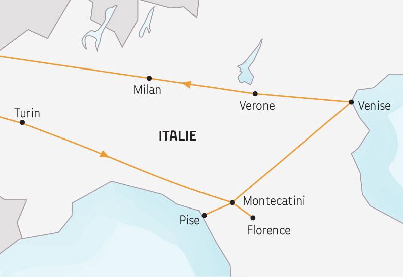 Circuit Les plus beaux Carnavals d'Italie - 1