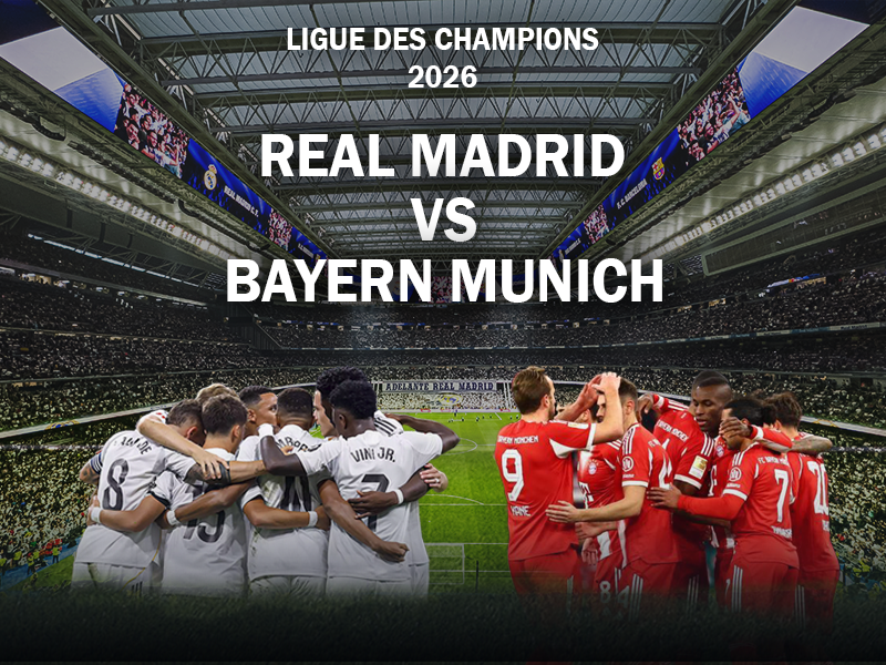 Match foot - Ligue des Champions - Real Madrid v Bayern Munich avec Hôtel 4* - 1