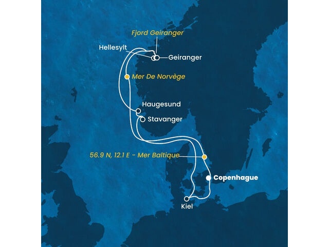 Croisière Europe Du Nord à bord du Costa Diadema - 1